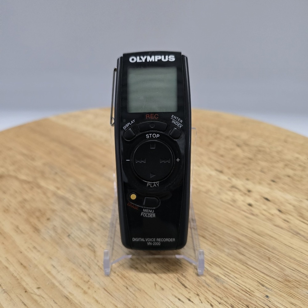 Olympus VN-2000 Black Handheld Digital Voice Recorder Tested M25